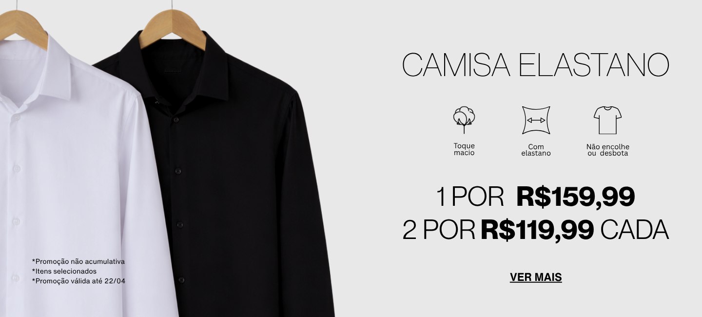 Banner - Camisa elastano
